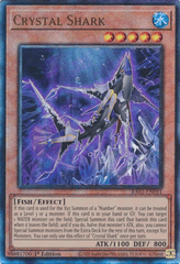 Crystal Shark - RA03-EN031 - Prismatic Ultimate Rare - 1st Edition